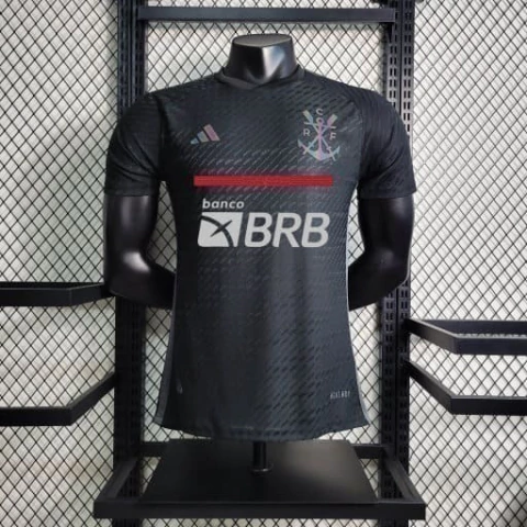 Camisa Flamengo Third (3) 2023/24 Adidas Jogador Masculina com Patrocínio Master