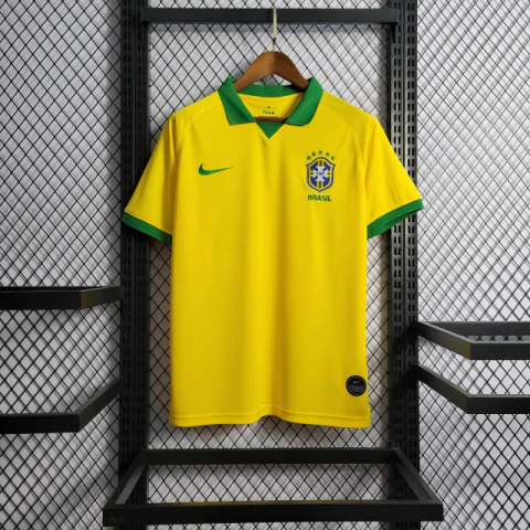 Camisa Brasil Home (1) 2019 Nike Retrô Masculina