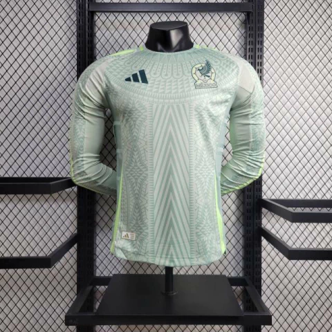 Camisa México Away (2) 2024 Adidas Jogador Manga Longa