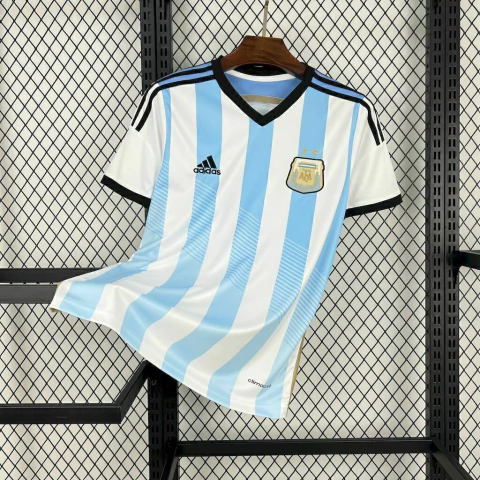 Camisa Argentina Home (1) 2014 Adidas Retrô Masculina