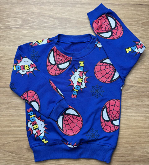 Blusa Mangão Homem-Aranha | Bermudinhas Kids
