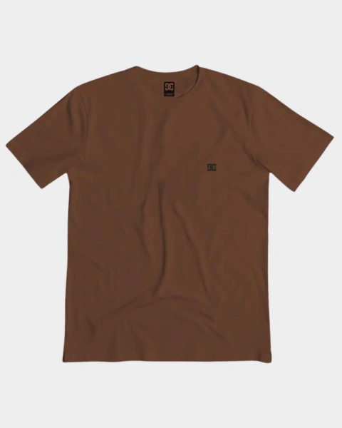 Camiseta DC Embroidery Marrom