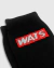 Meia Wats Cano Medio Box Preto - comprar online