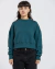 Moletom Hocks Feminino Cropped Verde Petróleo na internet