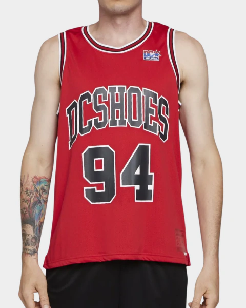 Regata DC Shy Town Jersey Vermelho
