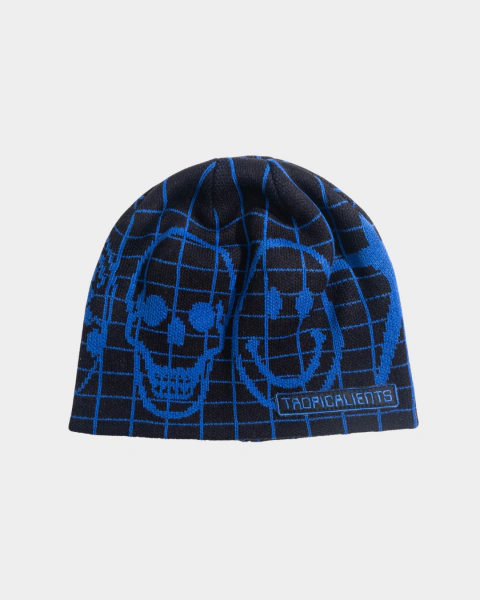 Gorro Tropicalients Preto Azul Smile