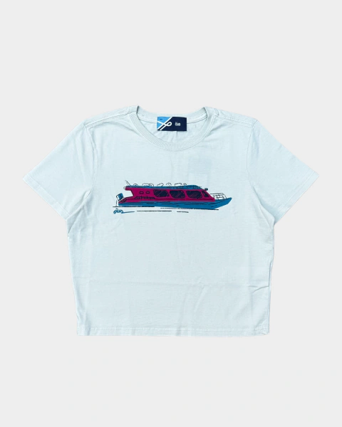 Camiseta ÖUS Feminino Baby Tee Khaki