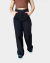 Calça John Roger Feminina Wide Leg Jeans Preto