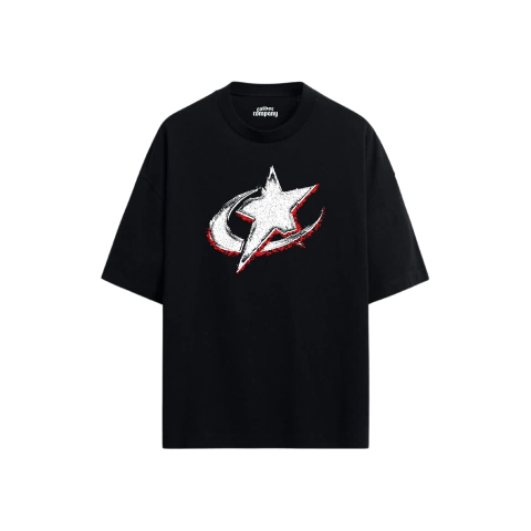 Camiseta Oversized Star Around
