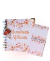 Kit Memórias Afetivas Floral Essencial Scrapbook+fotos+ bloquinho