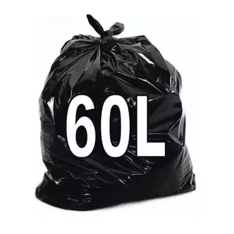 Saco de Lixo Reforçado 60l c/100