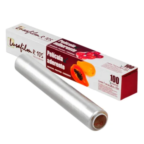 Filme PVC Transparente 28cm x 100m - Lusafilm