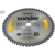 Lâmina de serra circular com dentes de metal duro/vídea 300 mm x 30 mm 60 dentes VONDER na internet