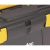 Caixa plástica de ferramentas preta amarela CPV 0320 VONDER - Ferramenteca