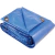 Lona reforçada de polietileno azul 4 m x 3 m VONDER PLUS