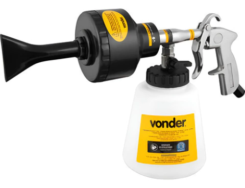 Pistola Jato De Espuma Caneca Plástica Vonder