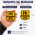 Patch Bordado Estrada da Graciosa Amarelo - comprar online