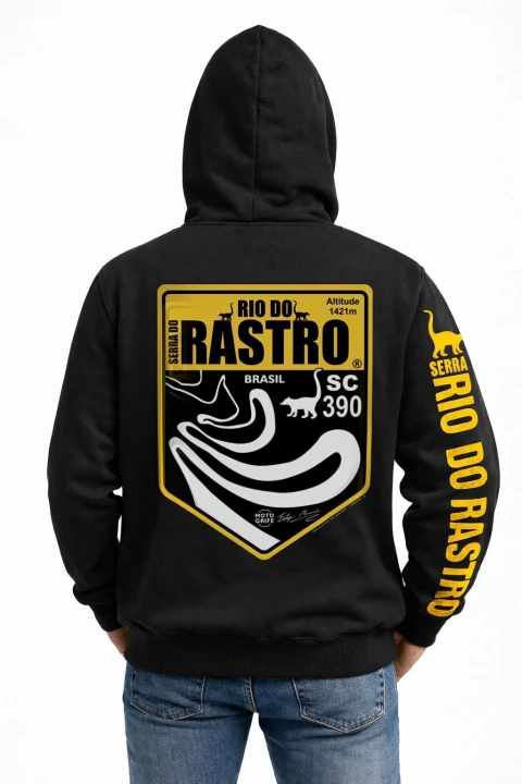 Moletom Serra do Rio do Rastro Preto