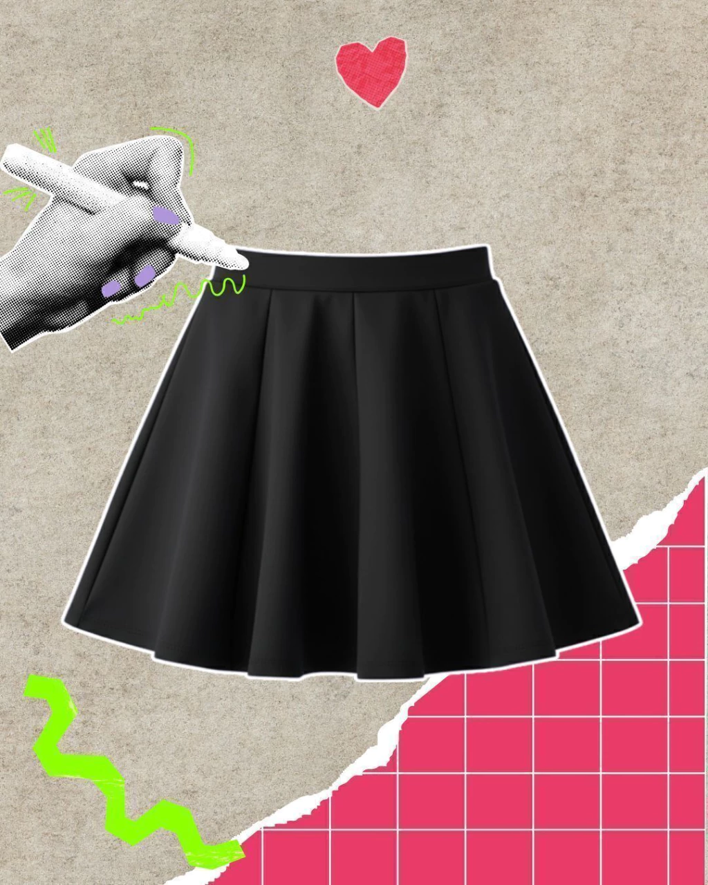 Mini saia - clubinho HIOH