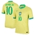 Camisa Seleção Brasileira I 24/25 - Torcedor Nike Masculina - Amarela com detalhes em verde