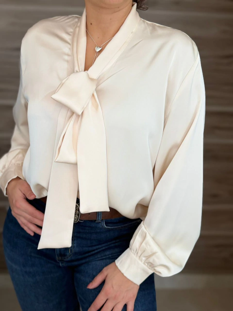 Camisa de seda Emma