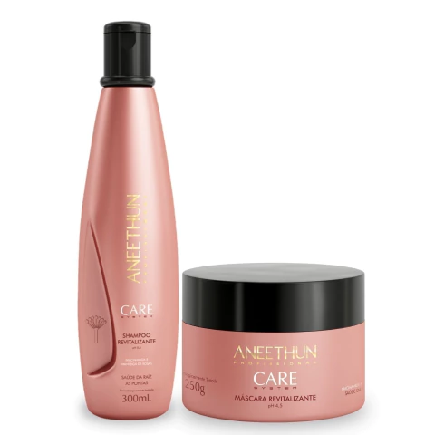 Kit Aneethun Revitalizante Care System - Xampu e Máscara - comprar online