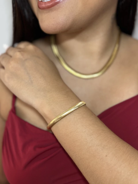 Pulseira Fita Grossa
