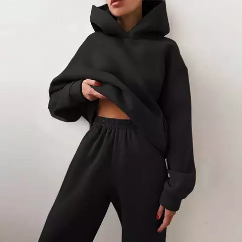 Conjunto feminino moletom