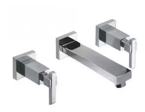 GRIFERIA HIDROMET LAVATORIO GEOMETRY LEVER CROMO 2890CRCR - comprar online