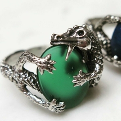 Dragon con Piedra PLATA 925 - Moon Beasts