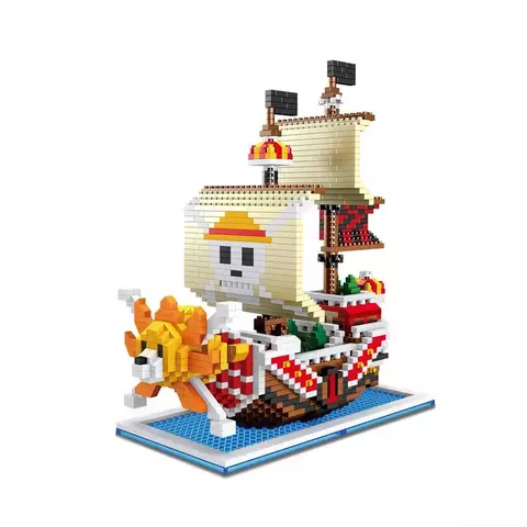Navio Pirata Bloco de Construção MundoNana – Brinquedo Infantil Anime - comprar online