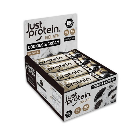 Cookies & Cream 12 unidades - Just Protein - comprar en línea