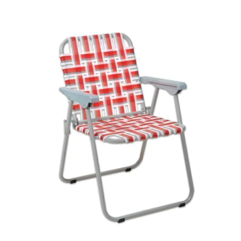 Reposera Silleta Plegable de Cintas – Asiento Alto