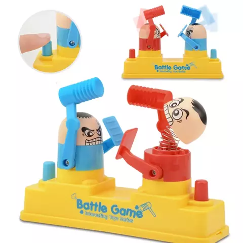 Mini Hammer Battle Brinquedos para Meninos e Meninas, Batendo Cabeça Infantil,