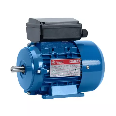MOTOR ALUMINIO BAJO PAR MEC - 1HP - 3000 RPM - B3 - 220V - comprar online