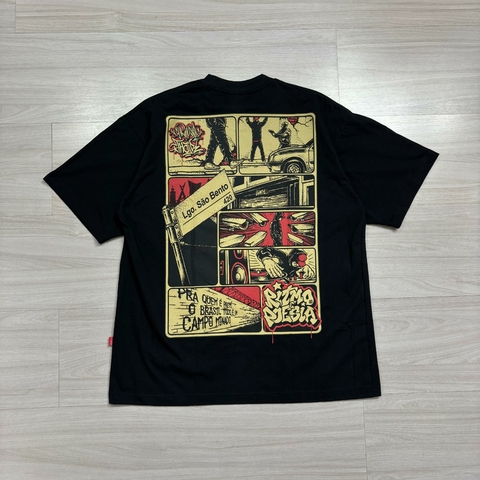 CAMISETA CHRONIC LAGO SÃO BENTO - PRETA