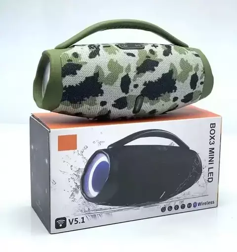 Altavoz Potente - BOX3MINILED - Precio Unitario: $12 USD