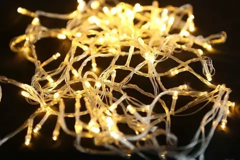 100 LUCES LED 10MTS INTERCONECTABLE BLANCO CALIDO Cod: NVD100INTER - comprar online