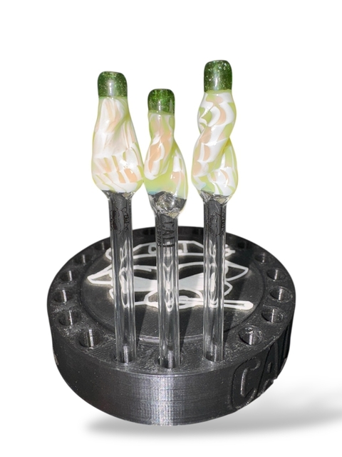 Piteira de Vidro CALI GLASS - Spiral Double
