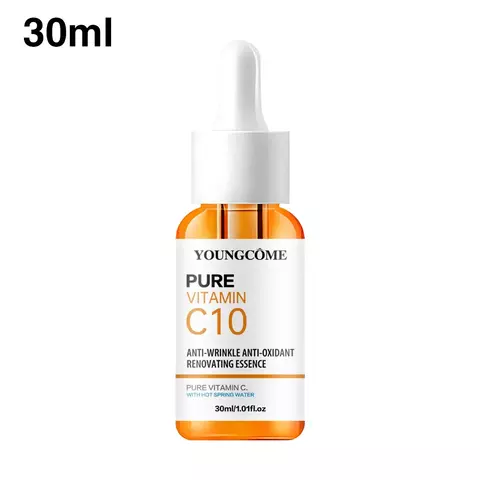 Vitamina C essência facial ácido hialurônico pele escura iluminar soro desbot - comprar online