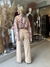 CALÇA TRANÇA DE PALHA- BEGE - comprar online