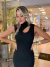 VESTIDO MIDI COM GOTA- PRETO - comprar online