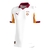Camisa Galatasaray II 25/26 - Torcedor Puma Masculina - Branca