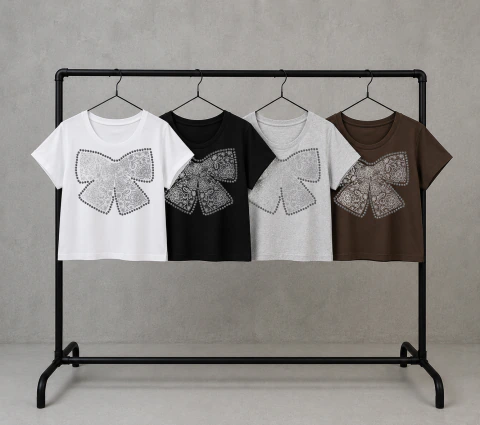 Moño (Foil/Strass)
