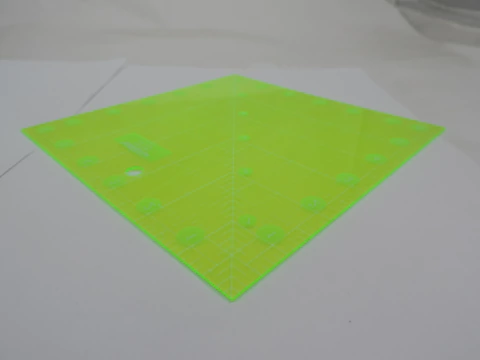 Régua Quadrada Fluorescente REGUA PW6565 ACR IMP - comprar online