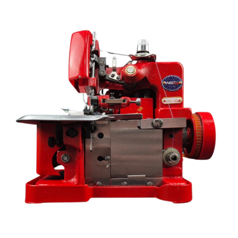 Máquina de Costura Overlock Semi Industrial 3 Fios com Motor - Westpress GN1-6D Vermelho