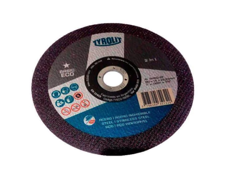 TYROLIT - Disco Basic ECO 180 x 1.6 x 22.2 O/A - comprar online