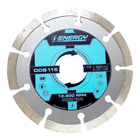 ENERGY - Disco Diamantado Segmentado 115 x 22 mm - comprar online
