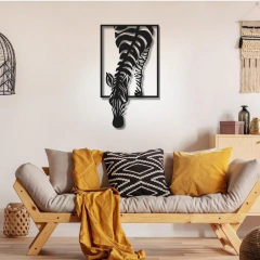 Decoración de pared con diseño de cebra - comprar en línea