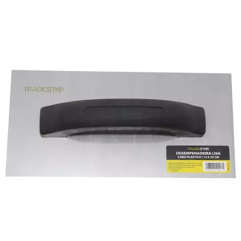 Desempenadeira De Aço Lisa 25X12MM Cabo Plástico Tradestar